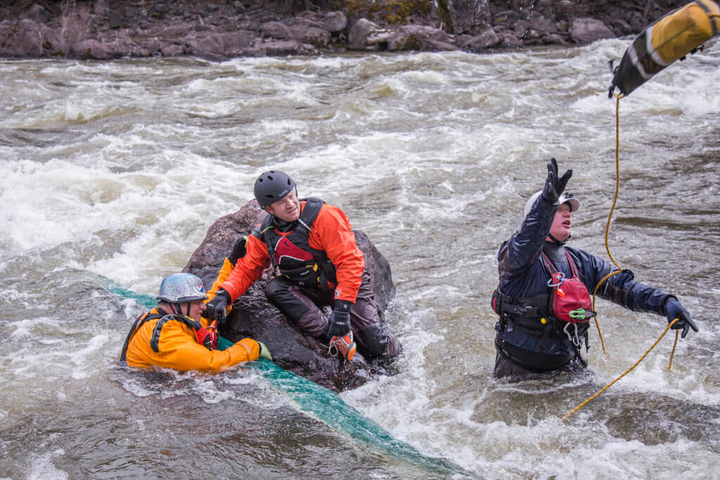 Missoula Swiftwater Rescue Training Blackfoot River Whitewater